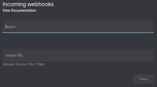GitLab Webhooks with Google Chat - Add