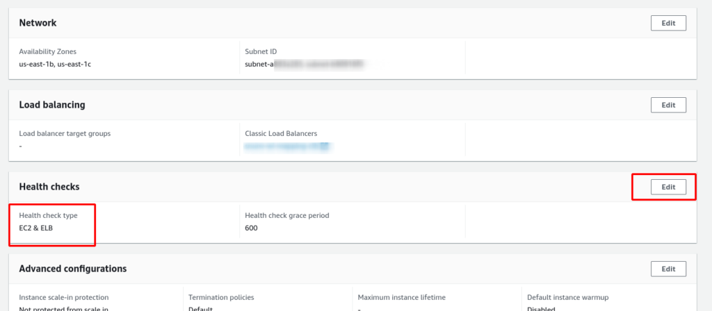 Common Issues with AWS Health Check - Auto Scaling Group (Edit)