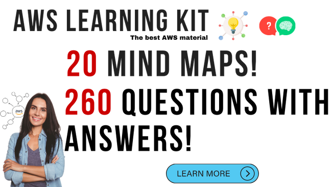 AWS Learning Kit - 20 Mind Maps to boost our skills