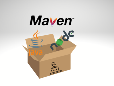 Maven Build Node Project - Combine Java and Typescript in one project