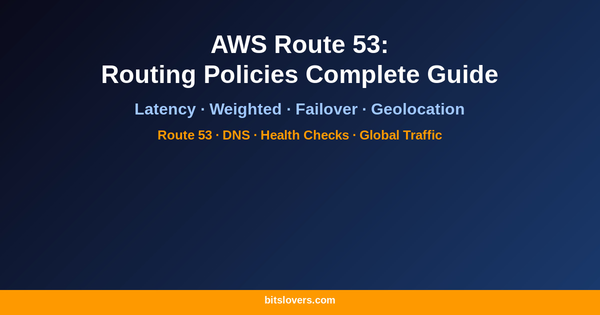 AWS Route 53 Routing Policies: The Complete Guide