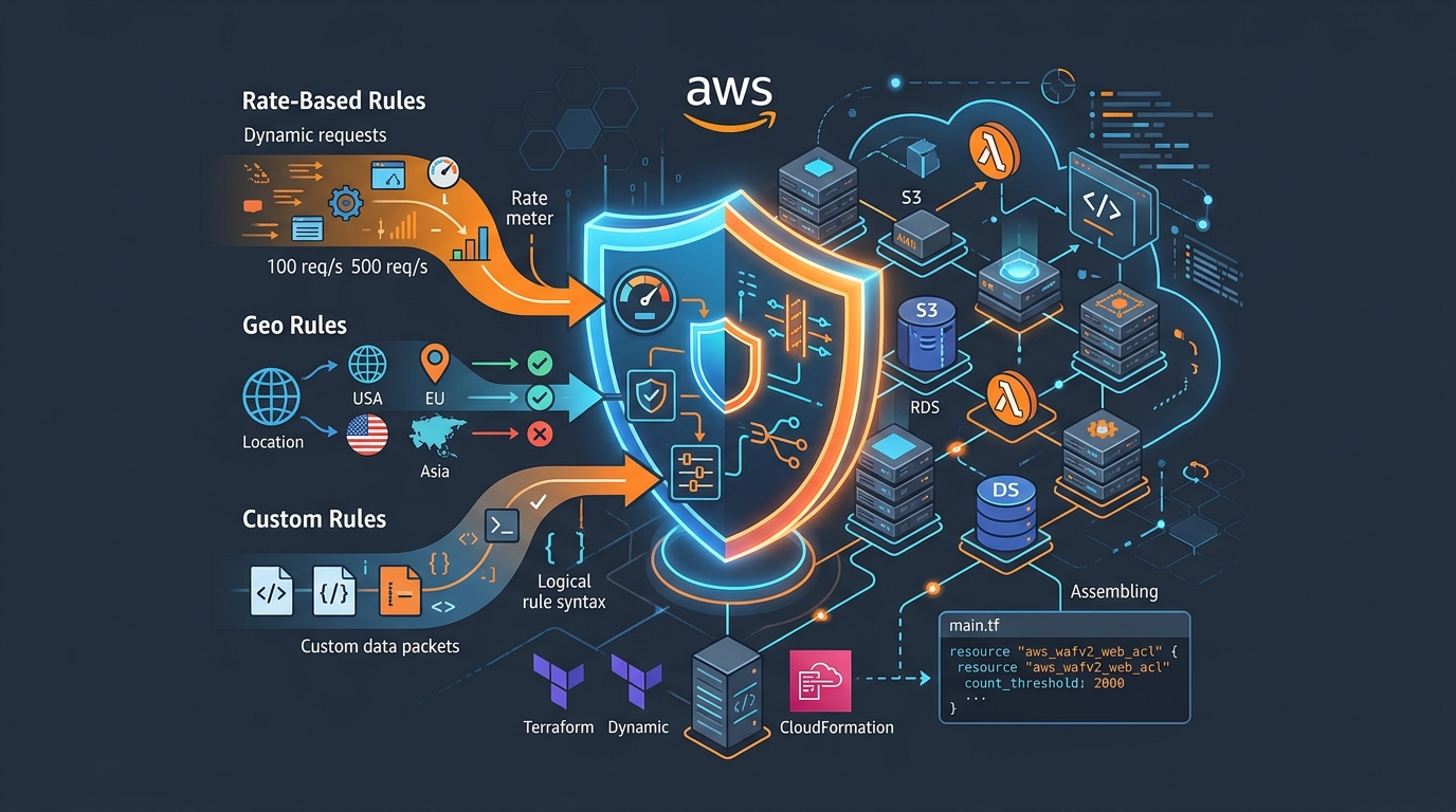 AWS WAF Rules Deep Dive: Rate-Based, Geo, and Custom Rules