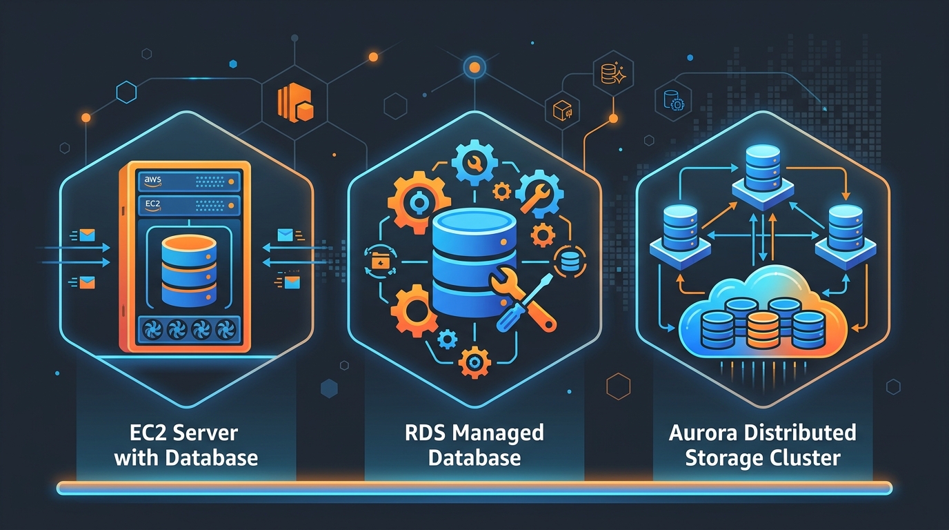 Database on EC2 vs RDS vs Aurora in 2026: When Each Makes Sense