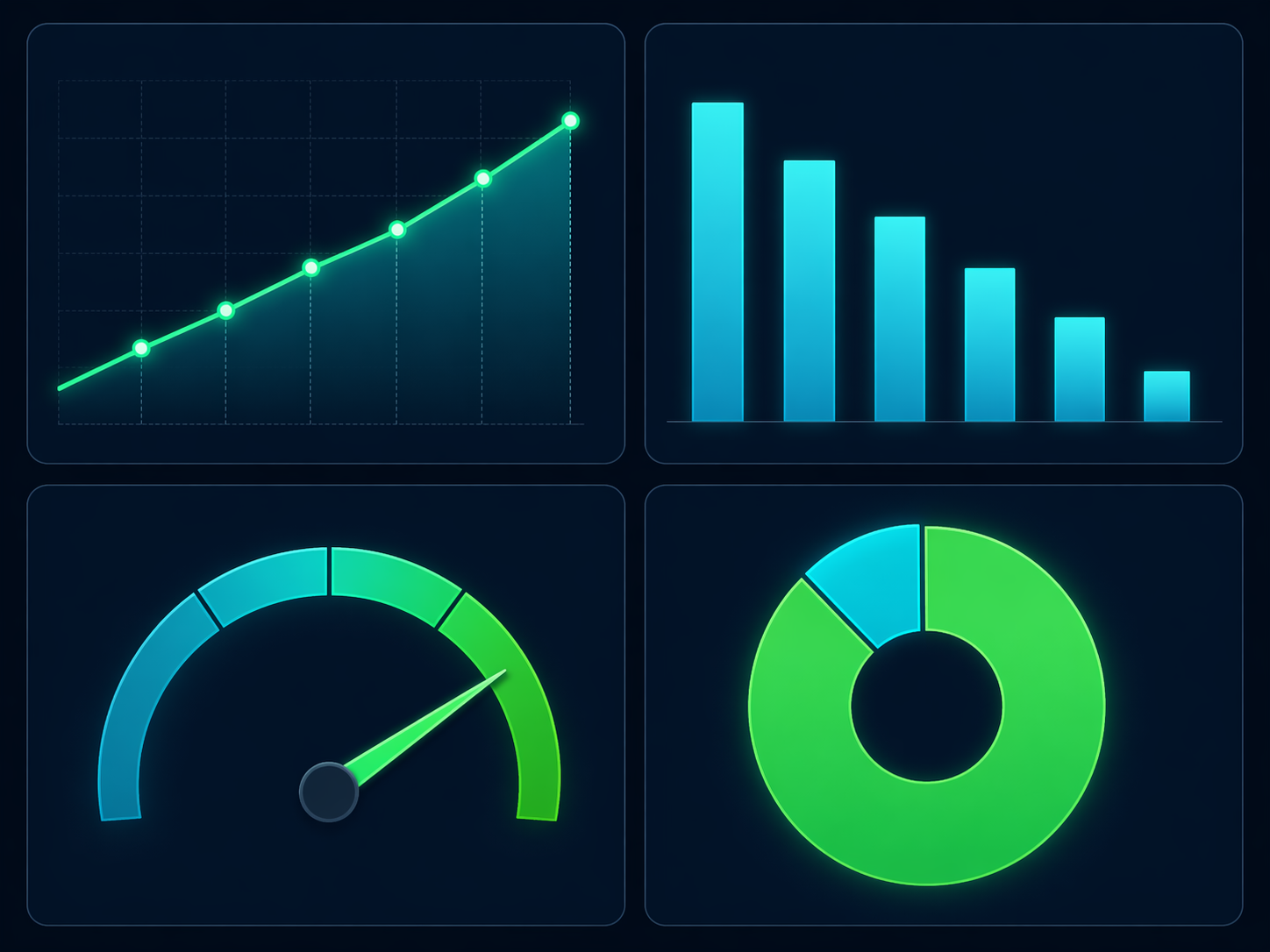 DORA Metrics Dashboard Visualization