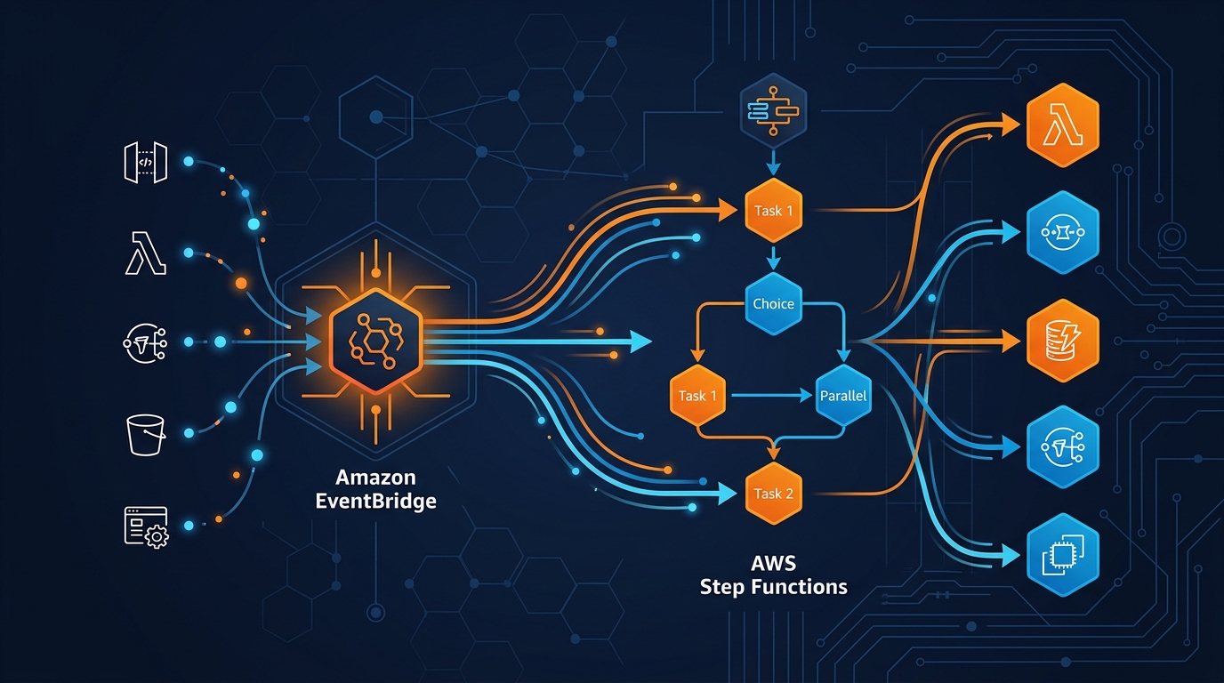 EventBridge + Step Functions: Event-Driven Architecture Patterns