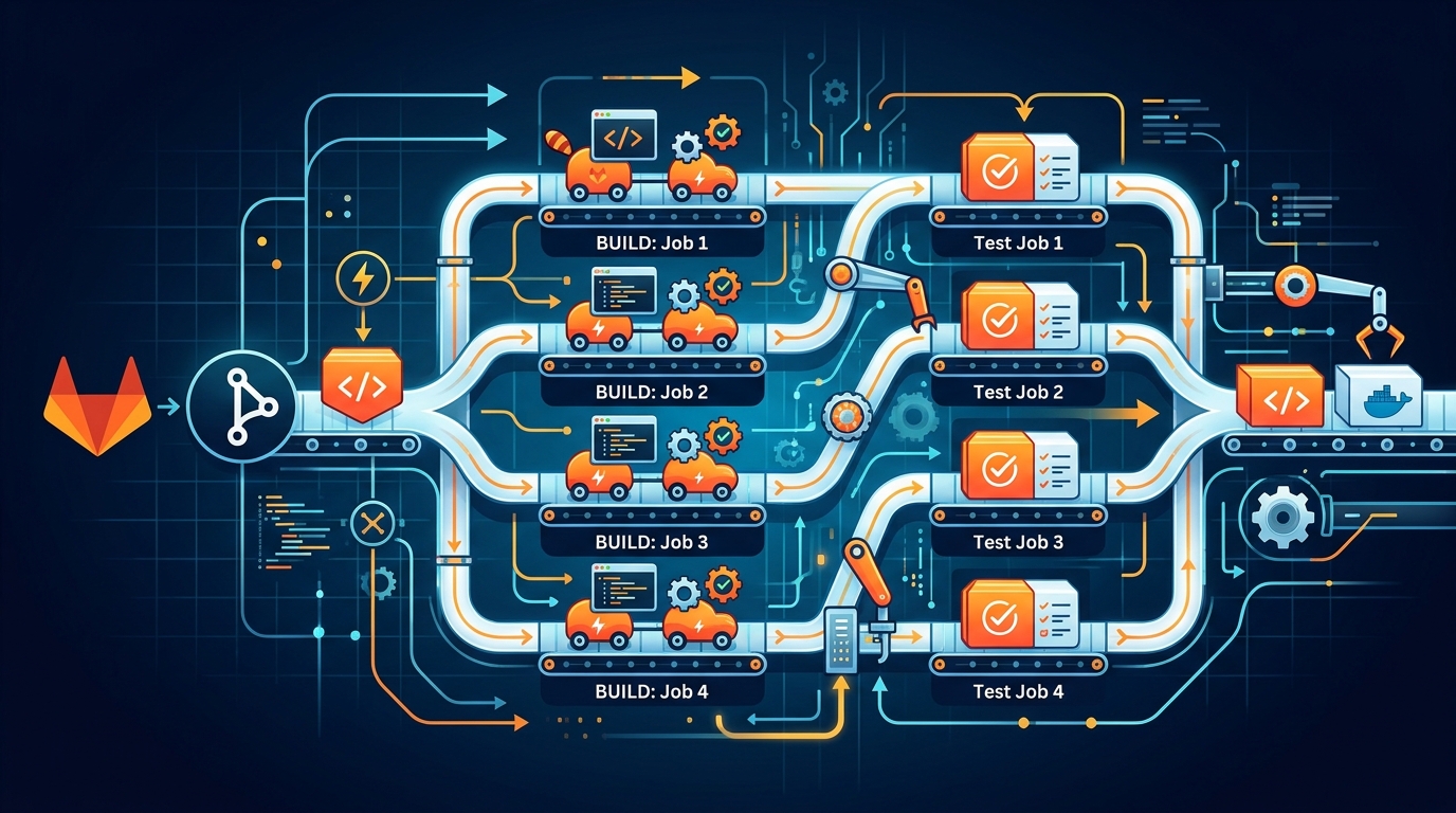 GitLab CI Parallel Jobs and Matrix Builds for Monorepos