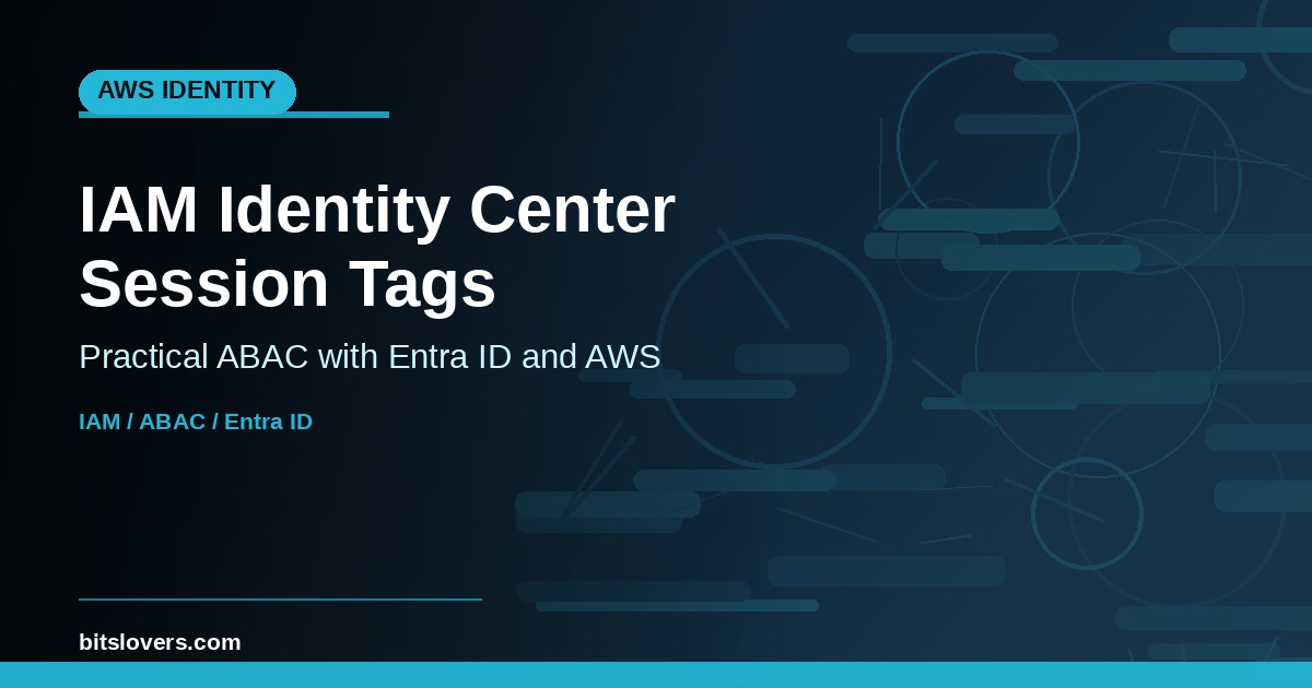 IAM Identity Center Session Tags: Practical ABAC with Entra ID and AWS