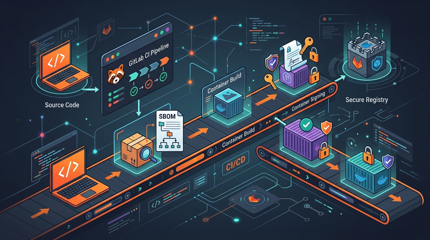 SBOM + Container Signing on GitLab CI: Supply Chain Security in 2026