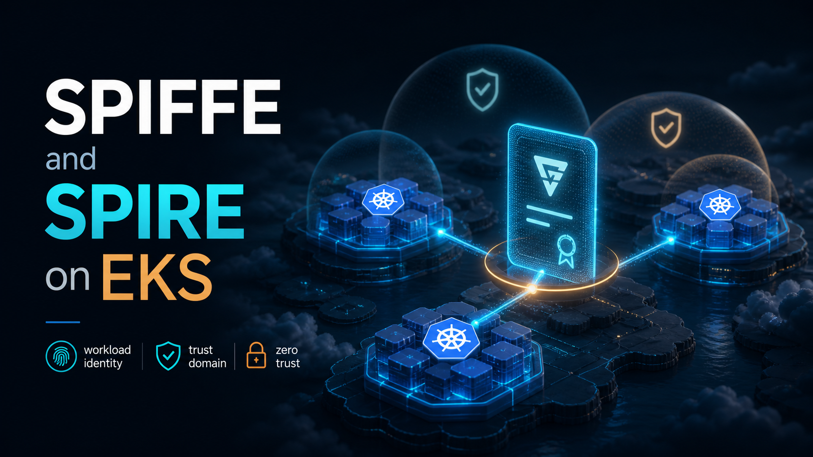 SPIFFE and SPIRE on EKS: Workload Identity for Multi-Cluster AWS Platforms